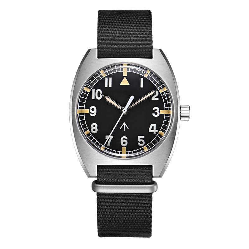 Tonneau W10 Pilot Calendar Military Watch S2001