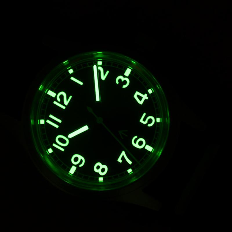 Two-color Luminous 36mm Small Military Watch S2005