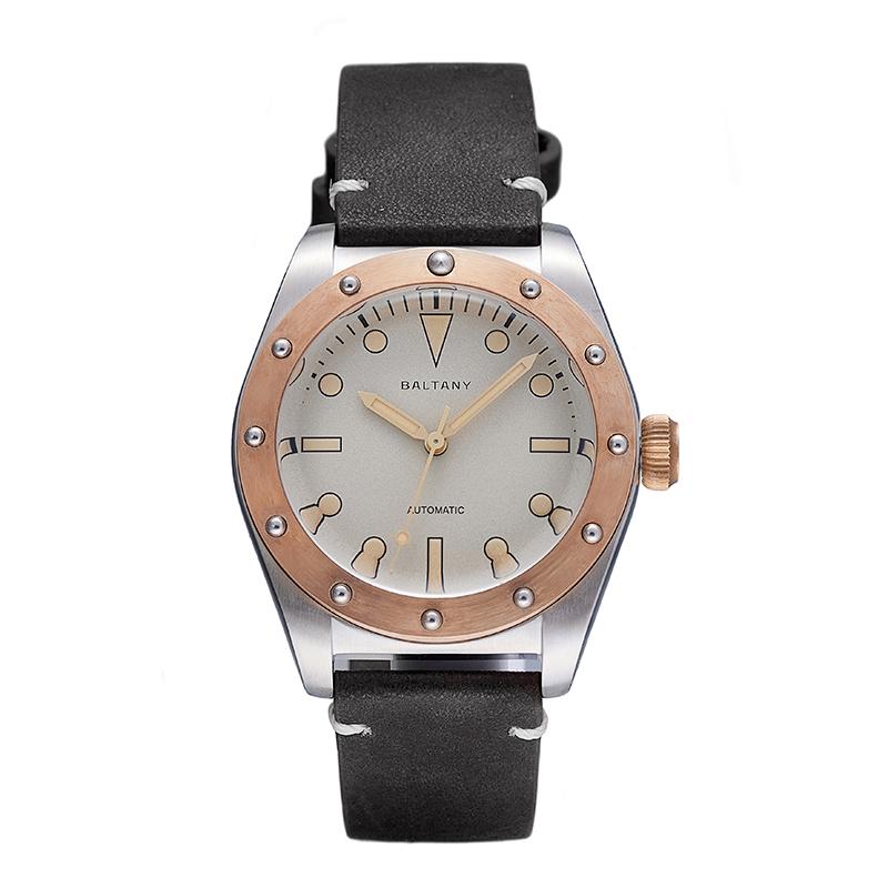Baltany Design Bronze Bezel Vintage Watch B4030