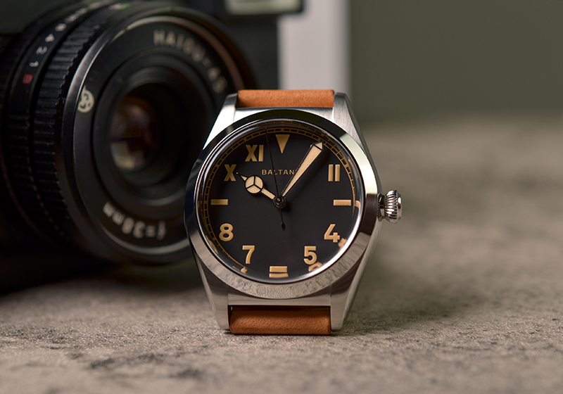 Vintage Bubble Back Style NH38 Automatic Watch S4029