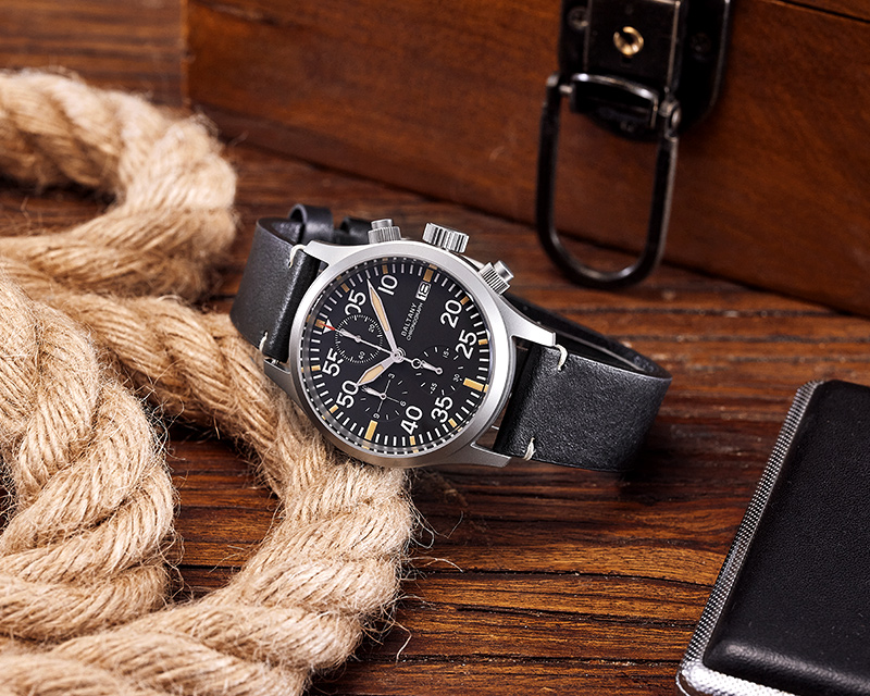 baltany military quartz chronograph