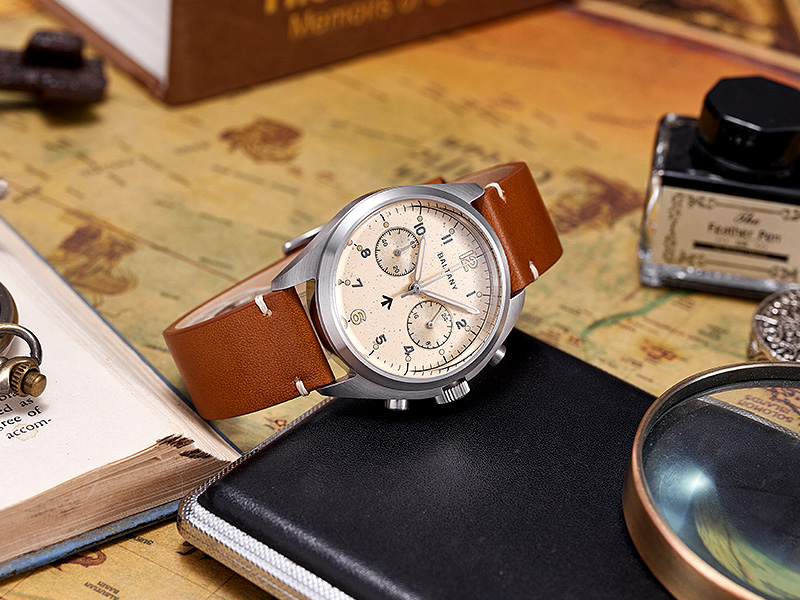 Vintage RAF 6BB Homage Military Chronograph Watch