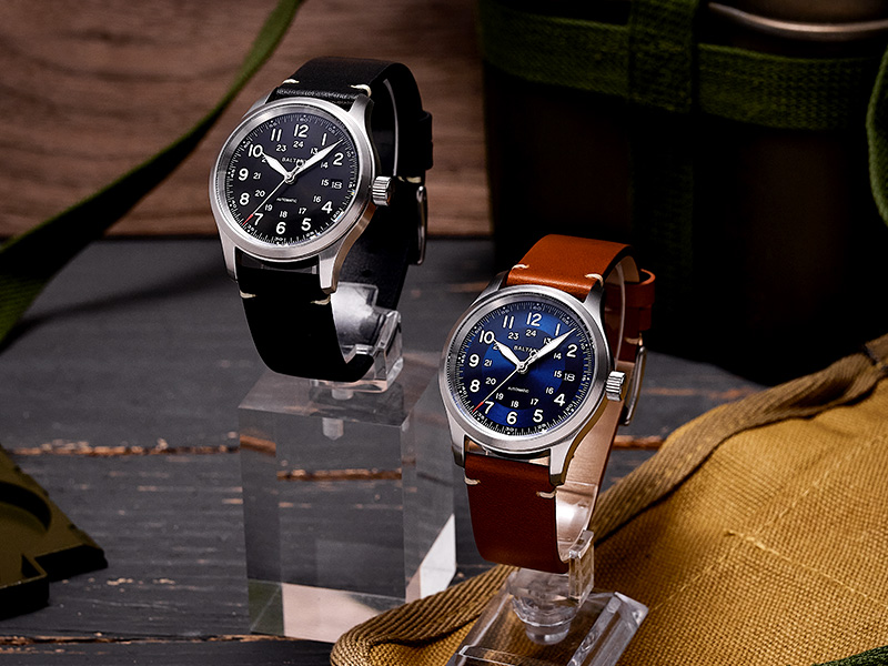 two Baltany field watch