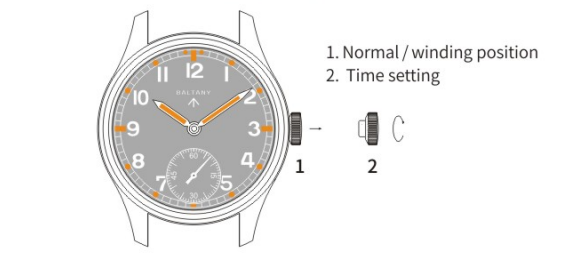 baltany manual watch set