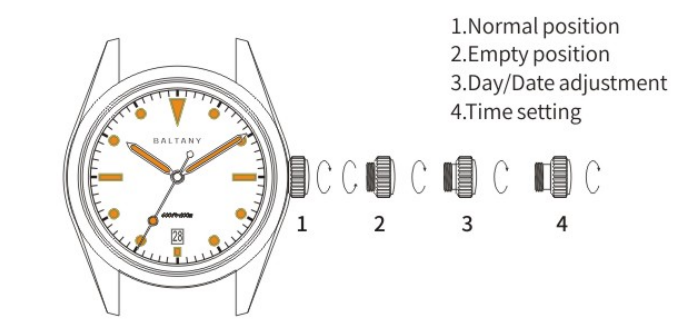 Baltany quartz watch User guide