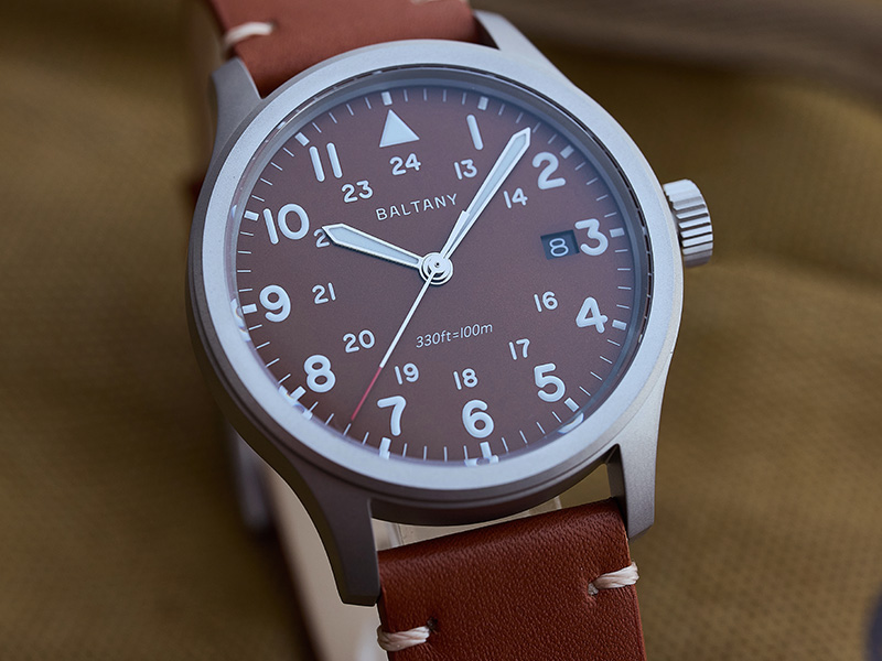 Baltany S2082: Quartz Field Watch with Military Precision