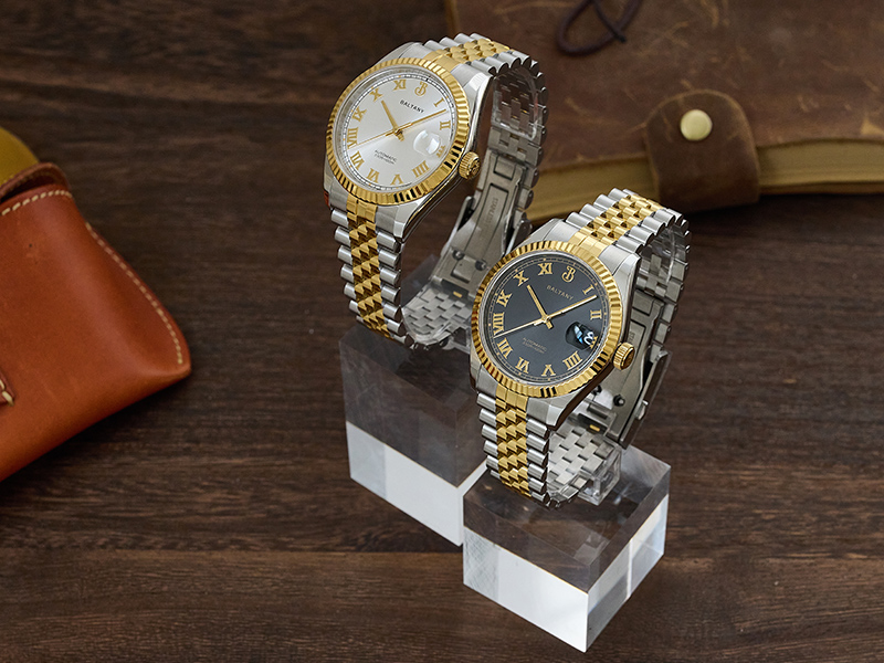 fluted bezel dj watch
