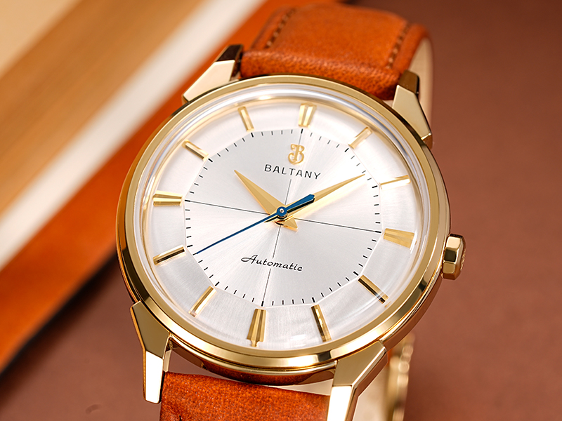 36mm Pie-Pan Dial Vintage Watch, Constellation Homage Watch