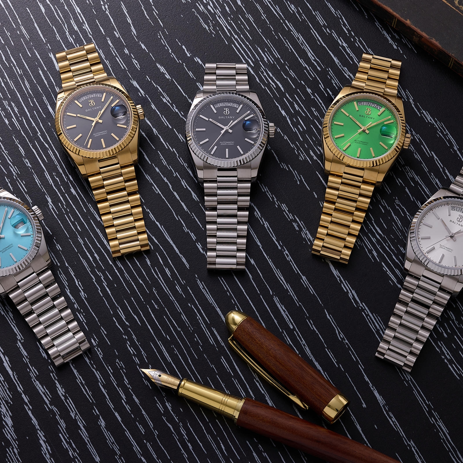 Day-Date Vintage homage, Baltany S4112G