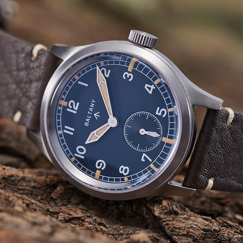 39mm Dirty Dozen Military Vintage Quartz Wristwatch S2032