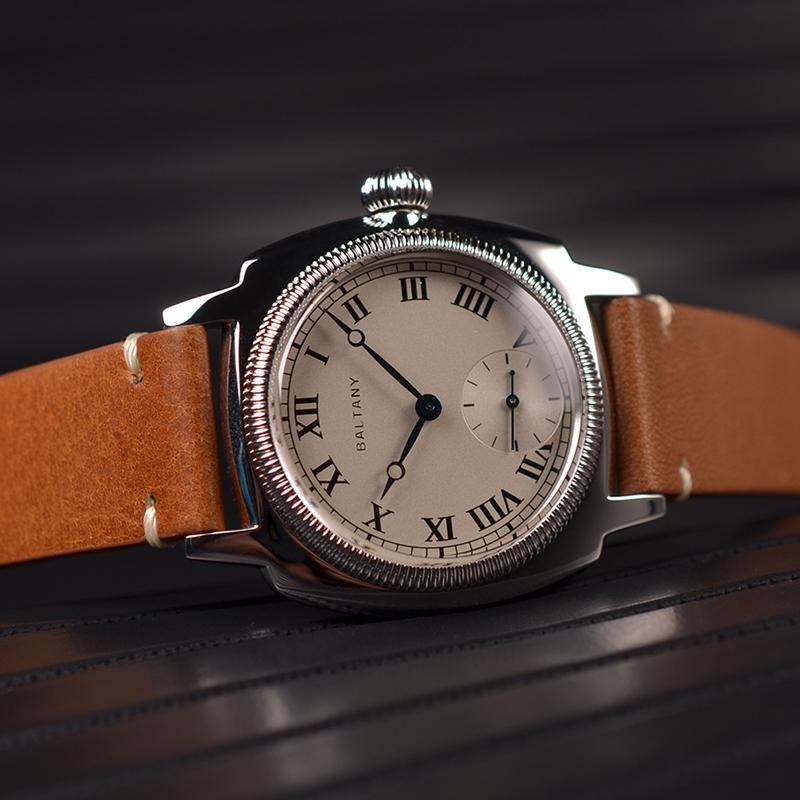 Salmon Roman Markers Quartz Mesh Strap Watches S4037