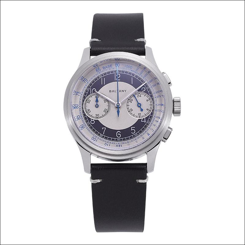 Baltany Classic Vintage Quartz Chrono Tuxedo Watch S5050