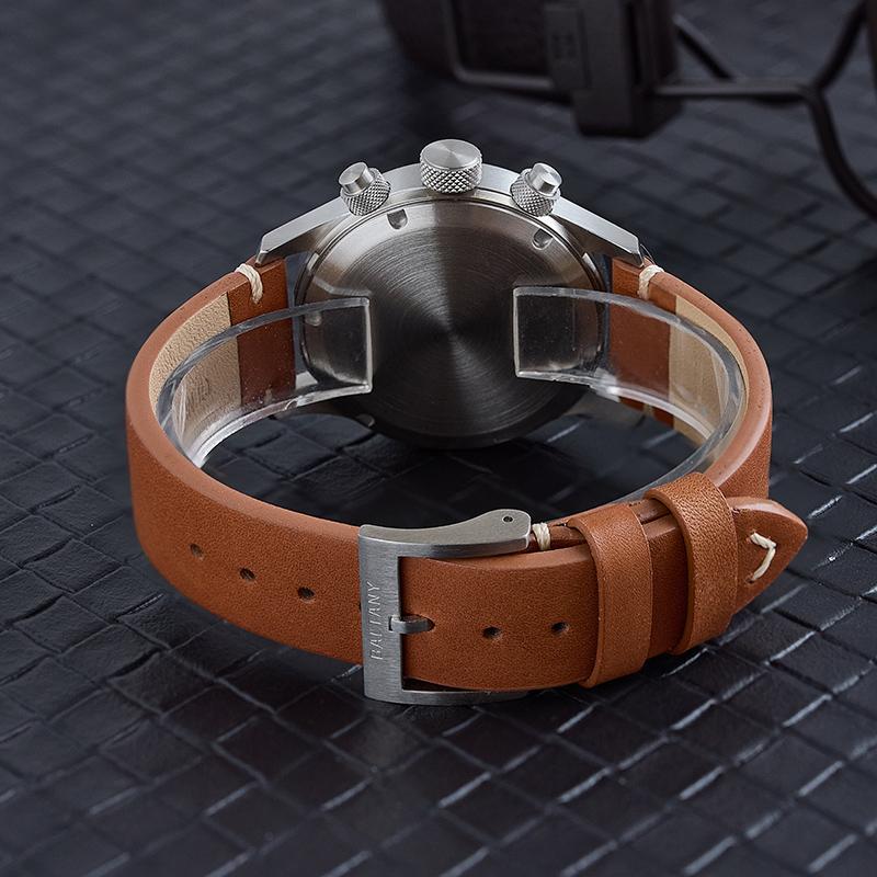 Baltany Military Solar-powered Pilot Chronograph S6070