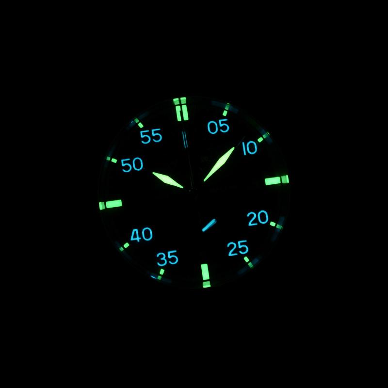 Baltany Military Solar-powered Pilot Chronograph S6070