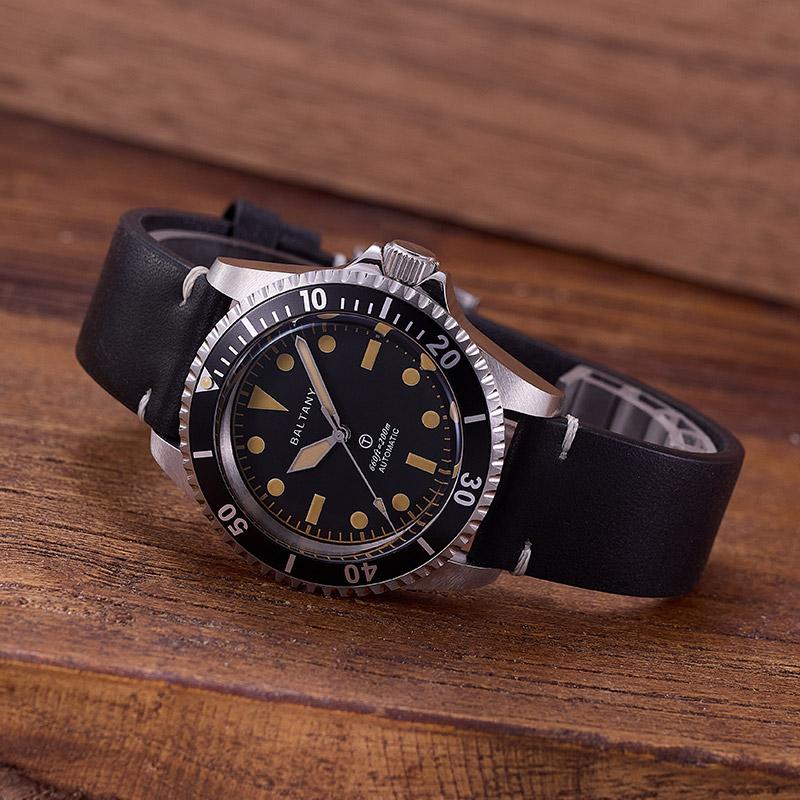 Baltany MilSubmariner 39mm Military Diver Watch S3075AB