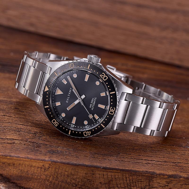Baltany Classic 200m Waterproof Auto Dive Watches S3080