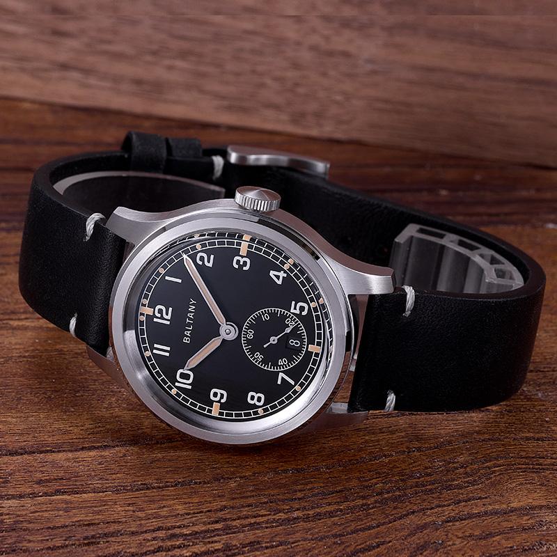 Baltany Retro 39mm Dirty Dozen Date Field Watch S2081