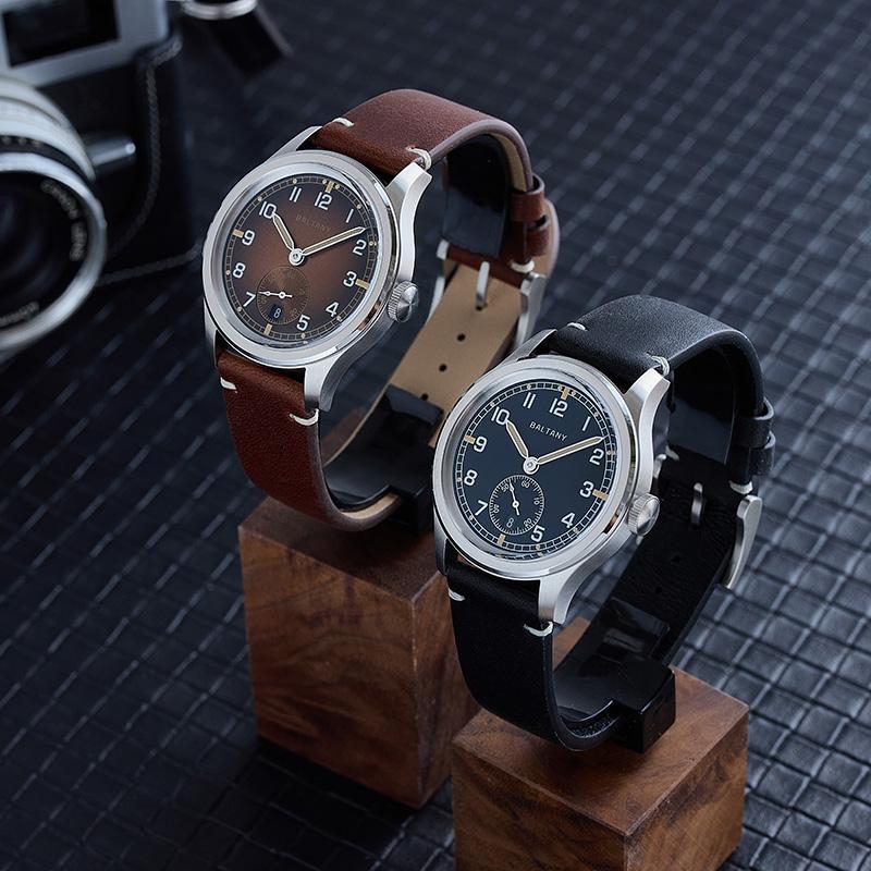 Baltany Retro 39mm Dirty Dozen Date Field Watch S2081