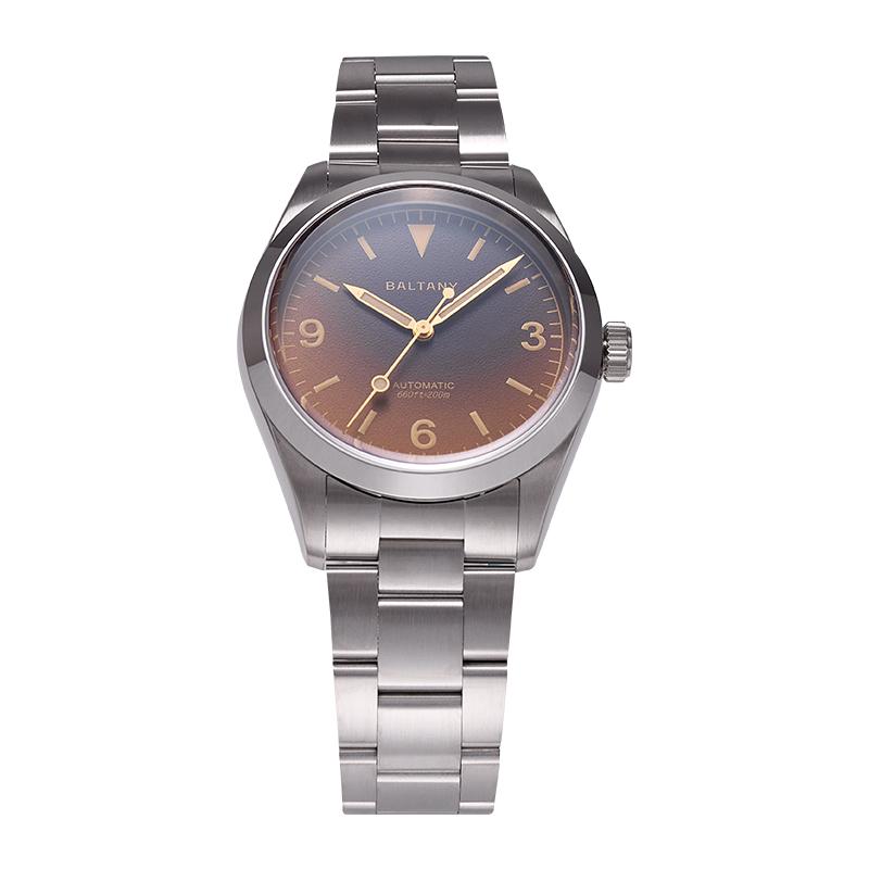 Microbrand Timepiece Distressed Hands 39mm Explorer S4091