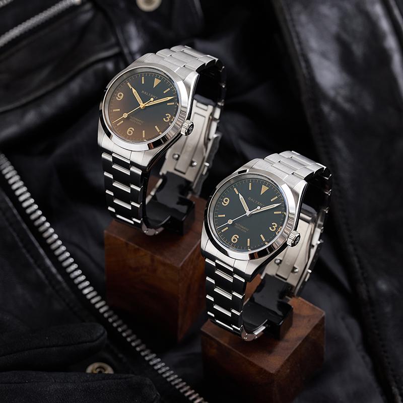 Microbrand Timepiece Distressed Hands 39mm Explorer S4091