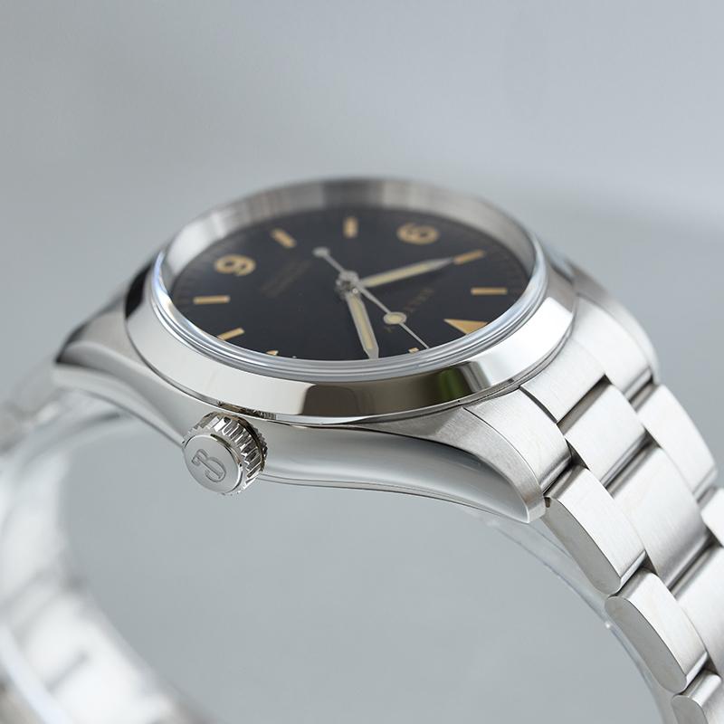 Microbrand Timepiece Distressed Hands 39mm Explorer S4091
