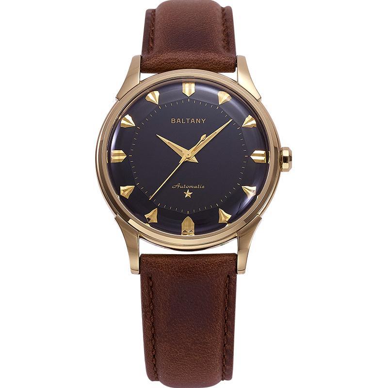 Classic Pie-Pan Dial Dog-leg Lugs Vintage Watch Remake S4090