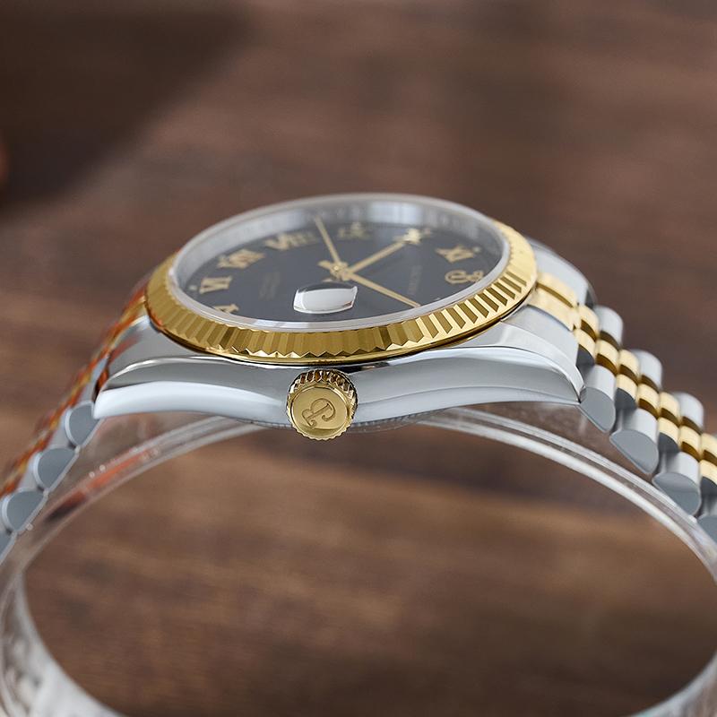 Baltany 39mm Fluted Bezel DJ Homage Dress Watch S4094