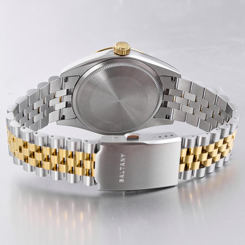 Baltany 39mm Fluted Bezel DJ Homage Dress Watch S4094