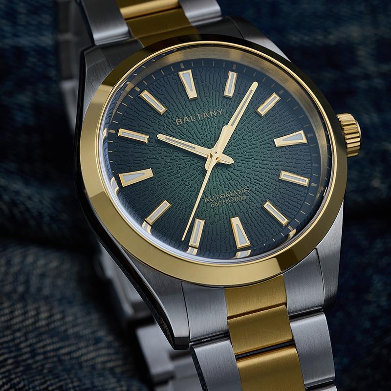 Baltany Design 3D Smoked Dial NH38 Automatic Sports Watch S4105