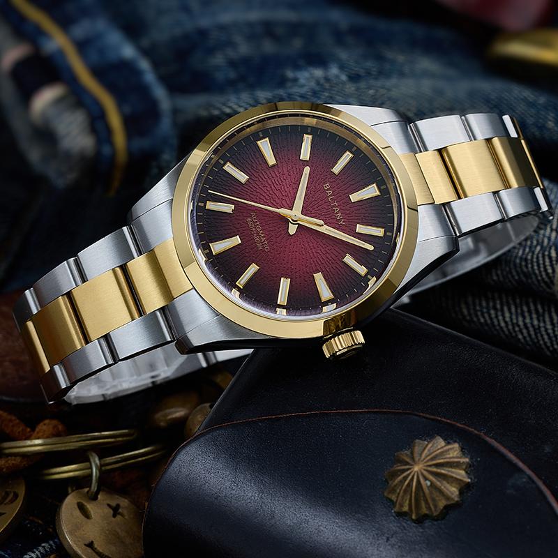 Baltany Design 3D Smoked Dial NH38 Automatic Sports Watch S4105