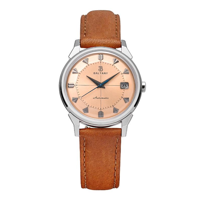 36mm Pie-Pan Dial With Crosshair Constellation Homage Watch S4106
