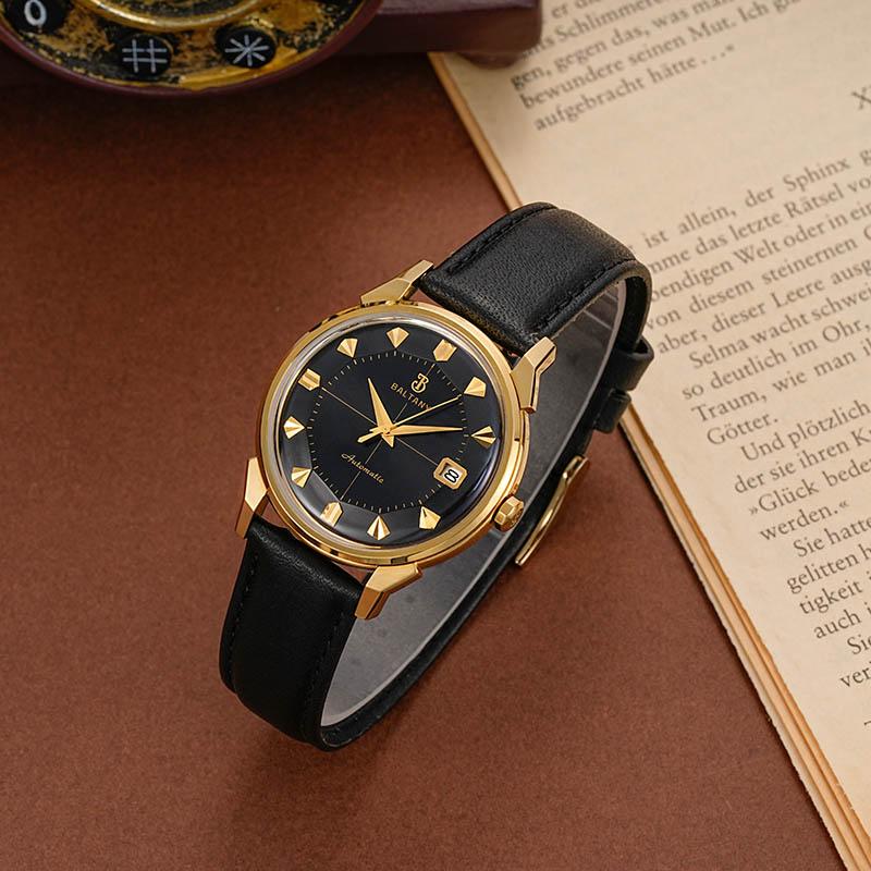 36mm Pie-Pan Dial With Crosshair Constellation Homage Watch S4106