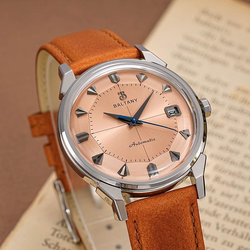 36mm Pie-Pan Dial With Crosshair Constellation Homage Watch S4106