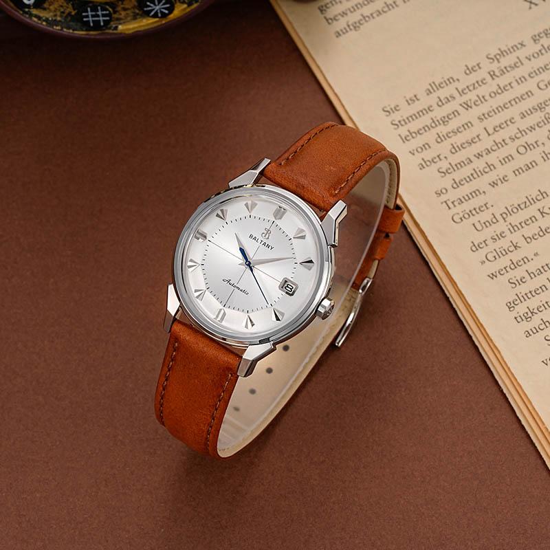 36mm Pie-Pan Dial With Crosshair Constellation Homage Watch S4106